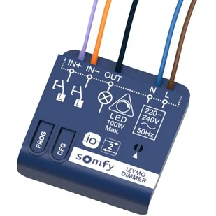 Somfy Somfy Odbiornik IZYMO io z funkcją ściemniania LED - Systemy inteligentnych domów - miniaturka - grafika 1