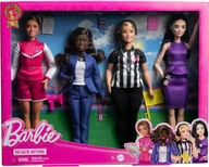 Lalki dla dziewczynek - BARBIE KARIERA ZESTAW 4 LALEK EDYCJA SPORT - miniaturka - grafika 1