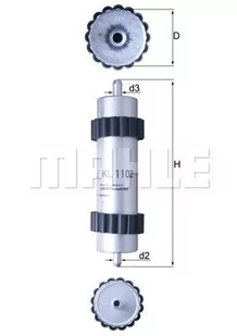 Filtr paliwa Mahle KL 1102 - Filtry paliwa - miniaturka - grafika 1