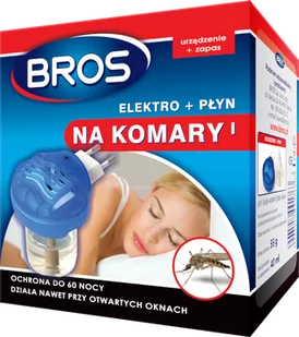 Bros Sp z o.o elektro + płyn na komary 023 - Zwalczanie i odstraszanie szkodników - miniaturka - grafika 1