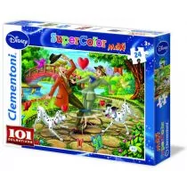 Clementoni Puzzle Maxi 101 Dalmatyńczyków - Puzzle - miniaturka - grafika 1