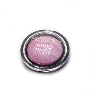 Makeup Revolution Vivid Baked Blush, róż zapiekany One For Playing, 6 g - Róże do policzków - miniaturka - grafika 1