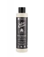 Szampony do włosów - laSaponaria Męski żel pod prysznic i szampon z konopiami 2w1 BIO, 200 ml - miniaturka - grafika 1