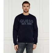 Bluzy męskie - GUESS Bluza | Slim Fit - miniaturka - grafika 1