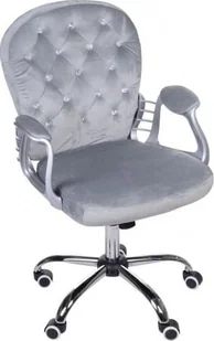 Fotel biurowy, krzesło biurowe Krzesło biurowe Giosedio FMA Szare - Fotele i krzesła biurowe - miniaturka - grafika 1