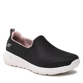 Półbuty damskie - Skechers Półbuty Danil 124704/BKPK Black/Pink - grafika 1