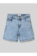 Spodnie sportowe damskie - Szorty jeansowe o kroju regular fit z mieszanki bawełny model PHINE - Only - miniaturka - grafika 1