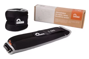 Obciążenia na ręce i nogi Majestic Sport 2x2,5 kg - Obciążenia - miniaturka - grafika 1