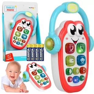 Telefon Interaktywny Komórka Telefonik Edukacyjny U570Z - Zabawki interaktywne dla dzieci - miniaturka - grafika 1