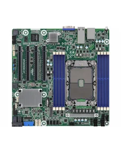Płyta główna ASRock SPC621D8U-2T 1x LGA4189 Intel Xeon Scalable 3gen C621A 8xDIMM, SATA, 1xM2, 2x10GbE, IPMI - Płyty główne serwerowe - miniaturka - grafika 1