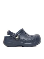 Buty dla chłopców - Crocs Klapki C-BAYA LINED CLOG T 207501-463 Granatowy - miniaturka - grafika 1
