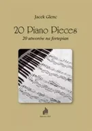 Książki o muzyce - 20 Piano Pieces - Jacek Glenc - miniaturka - grafika 1