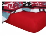 Prześcieradła - Dadka Prześcieradło frotte bordowe 60x120x10 cm - miniaturka - grafika 1