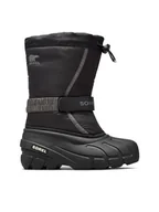 Buty dla chłopców - Sorel Śniegowce Flurry™ Boot 2114081016 Czarny - miniaturka - grafika 1