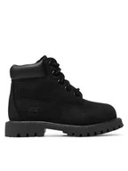 Buty dla chłopców - Timberland Trapery 6 In Premium Wp Boot TB0128070011 Czarny - miniaturka - grafika 1