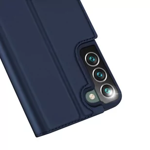 Dux Ducis Skin Pro kabura etui pokrowiec z klapką Samsung Galaxy S22+ (S22 Plus) niebieski - Etui i futerały do telefonów - miniaturka - grafika 3