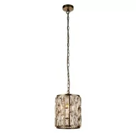 Lampy sufitowe - Bijou lampa wisząca 1xE27 antyczny mosiądz 6581-1AB - miniaturka - grafika 1