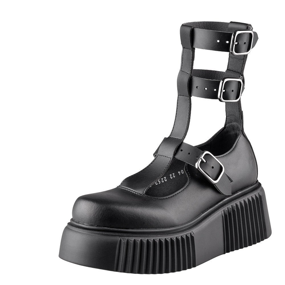 półbuty damskie ALTERCORE czarne (GRANDA VEGAN BLACK)-40