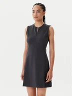 Sukienki - Calvin Klein Jeans Sukienka codzienna Punto Milano LV044C214G Szary Slim Fit - miniaturka - grafika 1