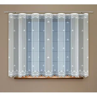 Firanka gotowa 120 x 300 cm biały - Firany - miniaturka - grafika 1