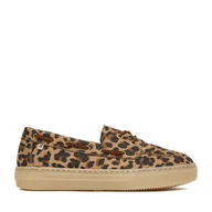 Mokasyny damskie - Mokasyny Rieker L5905-91 Beżowy - miniaturka - grafika 1