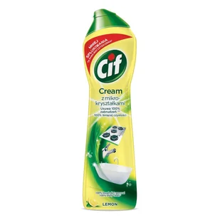 Cif MLECZKO LEMON 540G zakupy dla domu i biura 38020715 - Środki do kuchni i łazienki - miniaturka - grafika 2
