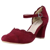 Czółenka - HIRSCHKOGEL 3007836 czółenka damskie, czerwony - czerwony Bordo 024-39 eu - miniaturka - grafika 1