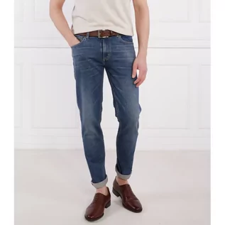 Spodnie męskie - Oscar Jacobson Jeansy Albert | Slim Fit - grafika 1