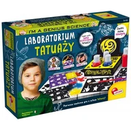 Mały naukowiec - Lisciani I&#039;m a genius science Laboratorium tatuaży - miniaturka - grafika 1