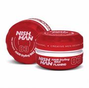 Pomada do włosów - NISH MAN Pomada woskowa NISHMAN 150 ml FLAMING ARBUZ nish/flaming - miniaturka - grafika 1
