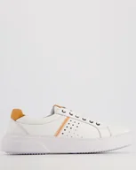 Trampki męskie - TRAMPKI MĘSKIE 861201-1 WHITE-O - Venezia - miniaturka - grafika 1