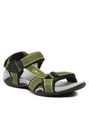 Sandały męskie - CMP Sandały Hamal 38q9957 Zielony - miniaturka - grafika 1