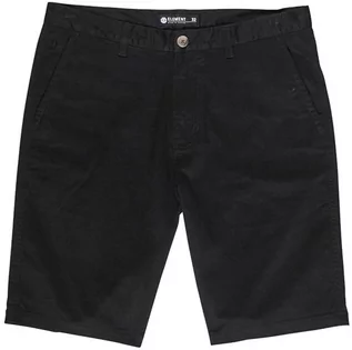 Spodnie i spodenki dla chłopców - Element HOWLAND CLASSIC FLINT BLACK męskie spodenki lniane - 32 - grafika 1