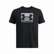 Koszulki sportowe męskie - Koszulka męska Under Armour M Boxed Sports Updated Ss Rozmiar: XXL / Kolor: czarny/szary - miniaturka - grafika 1