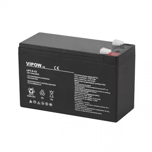 Vipow akumulator żelowy 12V 7,5Ah - BAT0214 - Baterie do zasilaczy awaryjnych UPS - miniaturka - grafika 2