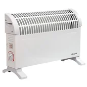 Ogrzewanie przenośne - Grzejnik Elektryczny 1500W Biały Termostat Mocny - miniaturka - grafika 1