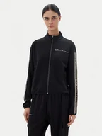 Bluzy damskie - EA7 Emporio Armani Bluza 7W000275 AF12501 UC001 Czarny Regular Fit - miniaturka - grafika 1