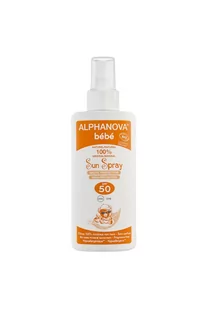 Alphanova Bebe Przeciwsloneczny Spray o wysokim filtrze SPF 50 - Kosmetyki kąpielowe dla dzieci - miniaturka - grafika 2