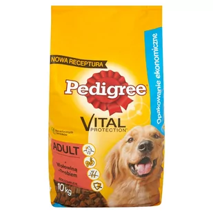 Pedigree Adult Wołowina z drobiem 10 kg - Sucha karma dla psów - miniaturka - grafika 1