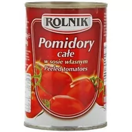 Warzywa w marynacie - Rolnik POMIDORY CAŁE 425G - miniaturka - grafika 1