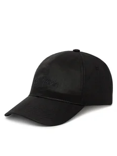 Calvin Klein Czapka z daszkiem Emb Logo LV04D5024G Czarny - Czapki męskie - miniaturka - grafika 1