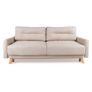 Beżowa sofa rozkładana Bonami Selection Pop - Sofy i kanapy - miniaturka - grafika 1