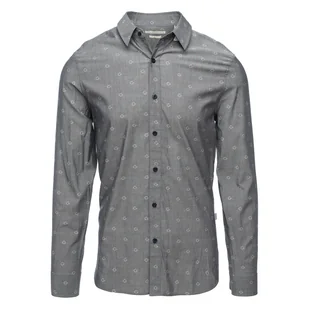 LS SUNSET JACQUARD LOGO SHIRT - Koszule męskie - miniaturka - grafika 1