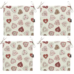 Zestaw Poduszek Na Krzesło Daria 40 494 (4 Szt.) - Poduszki na krzesła Zestaw Poduszek Na Krzesło Daria 40 494 (4 Szt.) - Poduszki na krzesła - miniaturka - grafika 1