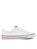 Trampki damskie - Converse Trampki Chuck Taylor All Star Dainty Ox 564981C Biały - miniaturka - grafika 1