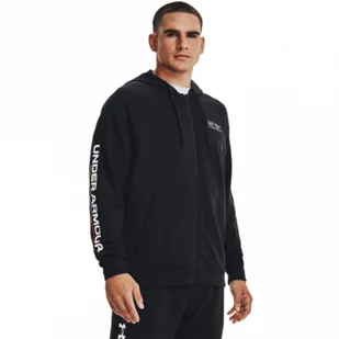 Męska bluza dresowa rozpinana z kapturem UNDER ARMOUR UA Rival Fleece Chroma FZ HD - Bluzy sportowe męskie - miniaturka - grafika 1