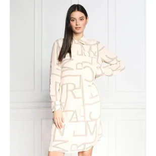 Marc Cain Sukienka | z dodatkiem jedwabiu - Sukienki - miniaturka - grafika 1