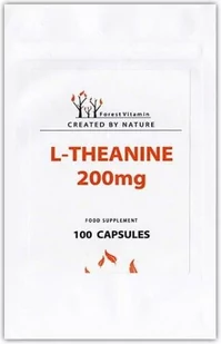 Forest Vitamin - L-Teanina 200mg 100kapsułek - Suplementy diety - miniaturka - grafika 1