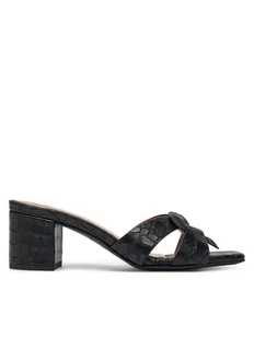 LOVE MOSCHINO Klapki JA28065G1MIB0000 Czarny - Klapki i japonki damskie - miniaturka - grafika 1