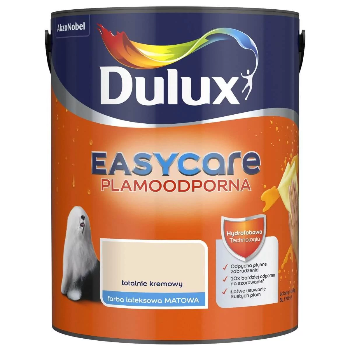 Dulux EASY CARE Totalnie kremowy 5L 5237325